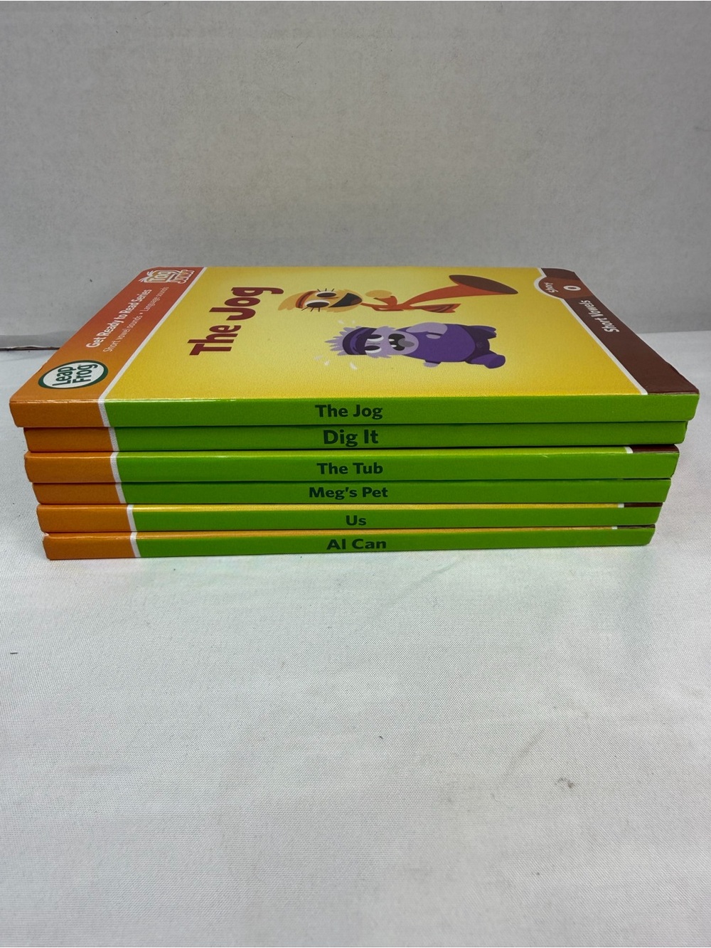 Leapfrog Tag Jr Junior 6 Book Short Vowel Preschool Board Book Lot - Picture 2 of 4